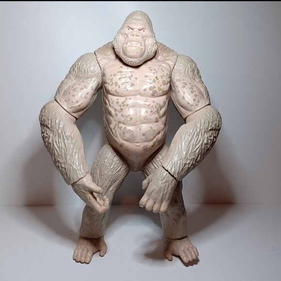 Rampage the Movie 16" Mega Articulated George Gorilla Toy King Kong Figure - Picture 1 of 7